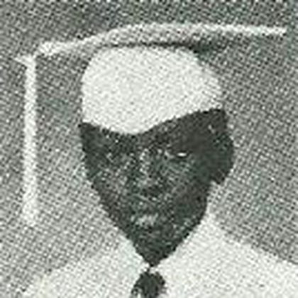 John Malcolm, St. George's College yearbook portrait